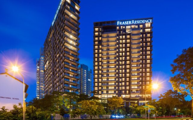 Отель Fraser Residence Orchard вид на фасад