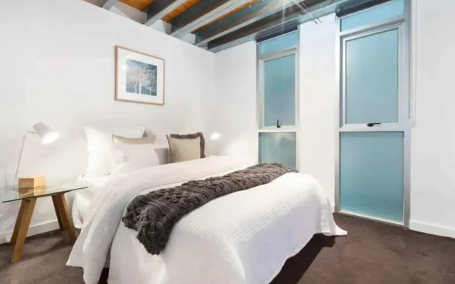Light-filled Converted Warehouse 2 Bedroom Apartment in Prahran