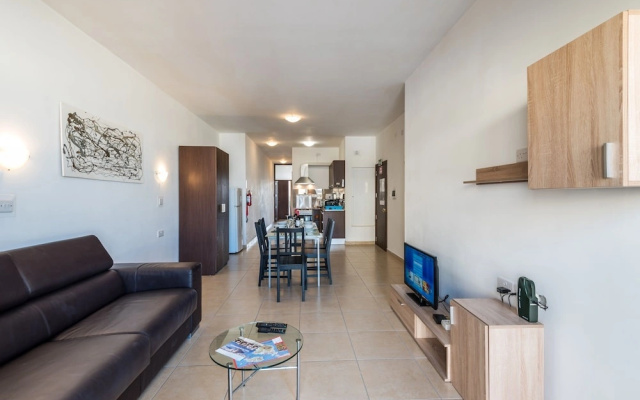 GetawaysMalta - Seashells 1-bedroom Apartment in a great location in Bugibba