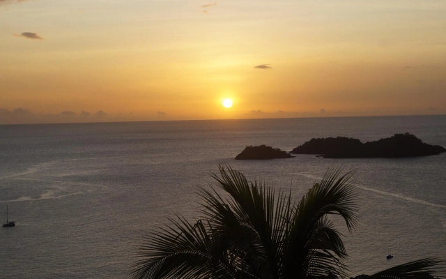 sunset sea