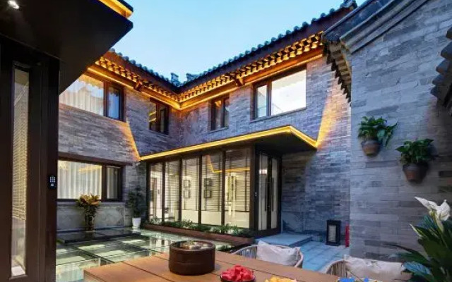 Boyun Cottage · Modern Aesthetics · Designer Vacation Courtyard