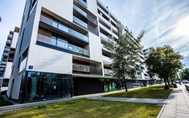 Отель WarsawLiving Konstruktorska Польша, Варшава - отзывы, цены и фото номеров - забронировать отель WarsawLiving Konstruktorska онлайн вид на фасад