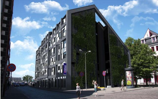 Отель Hilton Garden Inn Riga Old Town Латвия, Рига - отзывы, цены и фото номеров - забронировать отель Hilton Garden Inn Riga Old Town онлайн вид на фасад