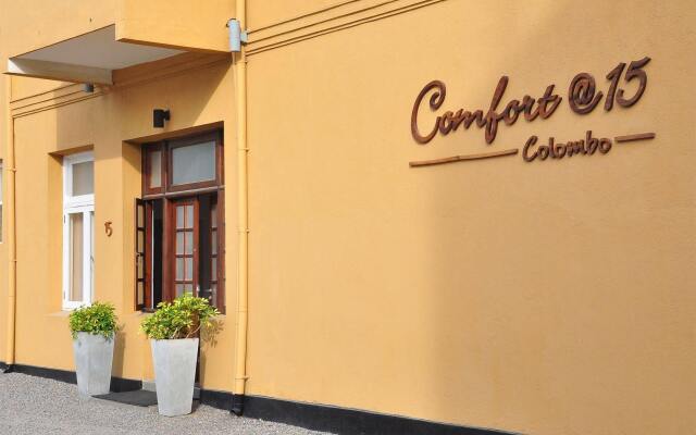 Отель Comfort@15 Hotel Colombo Шри-Ланка, Коломбо - 1 отзыв об отеле, цены и фото номеров - забронировать отель Comfort@15 Hotel Colombo онлайн вид на фасад