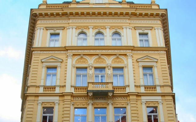 Отель Ventana Hotel Prague Чехия, Прага - 3 отзыва об отеле, цены и фото номеров - забронировать отель Ventana Hotel Prague онлайн вид на фасад