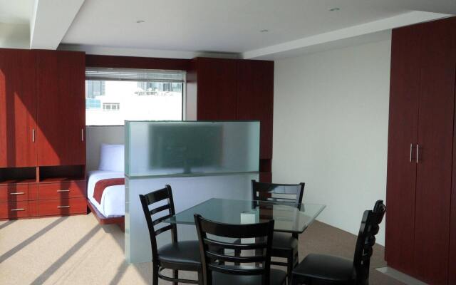 Отель Suites Capri Reforma Angel Мехико комната для гостей