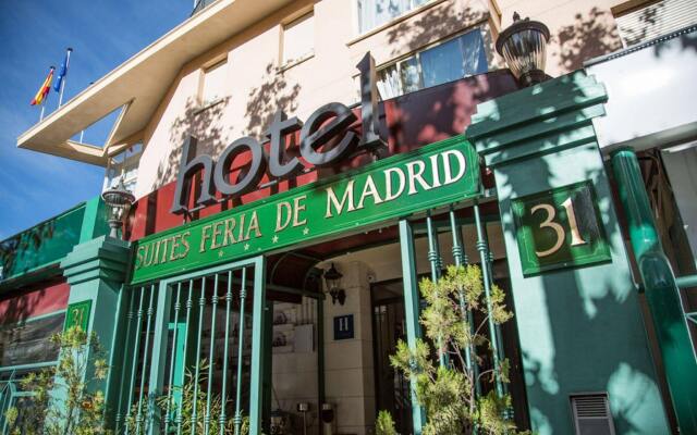 Отель Suites Feria de Madrid вид на фасад