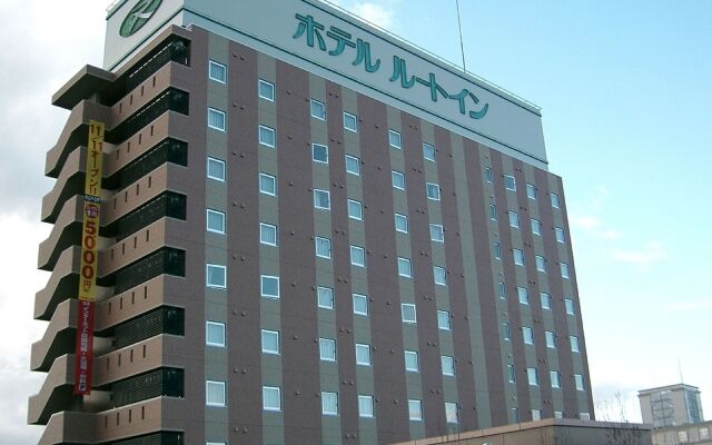 Hotel Route Inn Aizuwakamatsu Айдзувакамацу вид на фасад