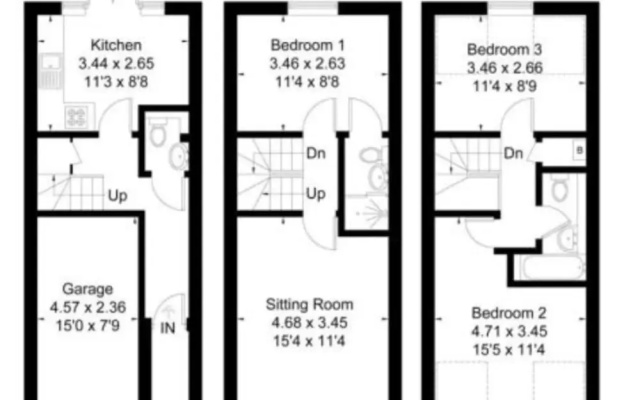 The St Clements Townhouse 3 Bedroom Bijou Central