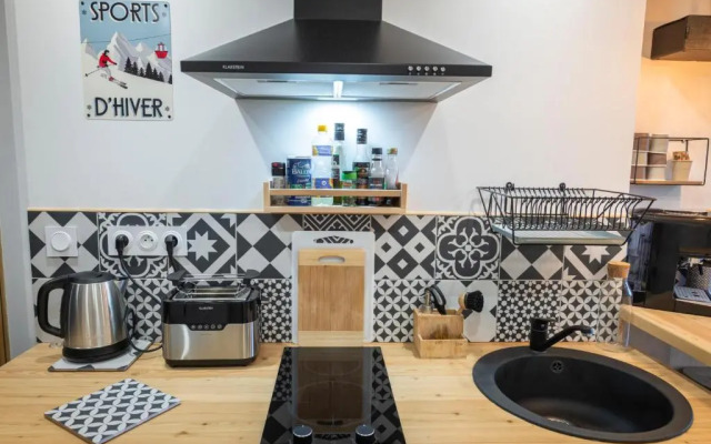 Le Petit Aupillon, studio cocooning aux Orres