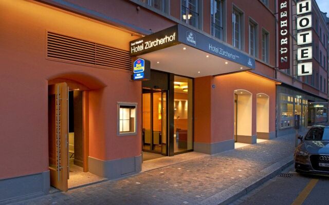 Отель Best Western Plus Hotel Zürcherhof Швейцария, Цюрих - отзывы, цены и фото номеров - забронировать отель Best Western Plus Hotel Zürcherhof онлайн вид на фасад