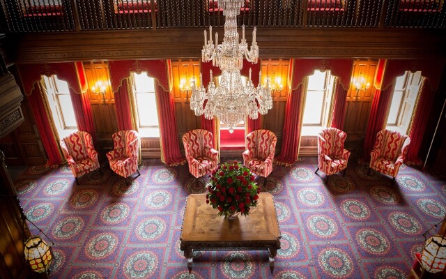 Отель Ashford Castle вид на фасад
