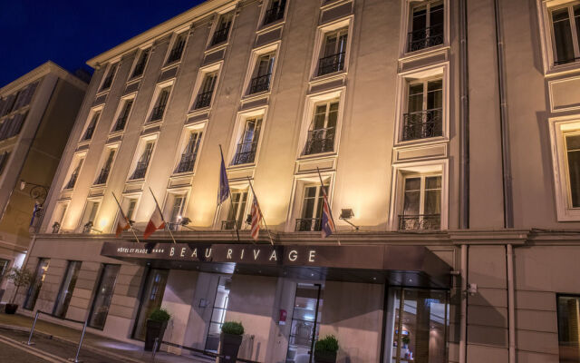 Отель Beau Rivage Франция, Ницца - отзывы, цены и фото номеров - забронировать отель Beau Rivage онлайн вид на фасад