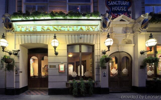 Отель The Sanctuary House Hotel Великобритания, Лондон - отзывы, цены и фото номеров - забронировать отель The Sanctuary House Hotel онлайн вид на фасад