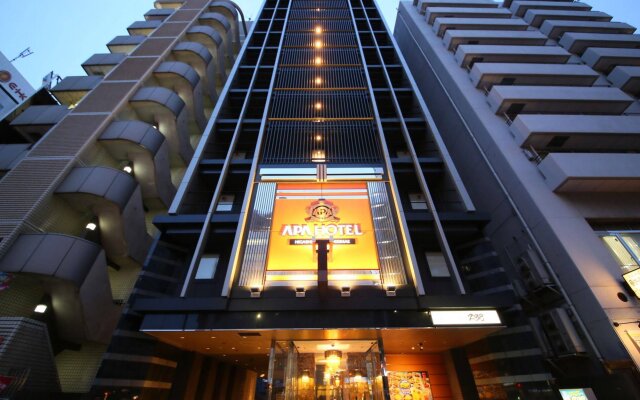 Отель APA Hotel Higashi Shinjuku Ekimae Япония, Токио - отзывы, цены и фото номеров - забронировать отель APA Hotel Higashi Shinjuku Ekimae онлайн вид на фасад