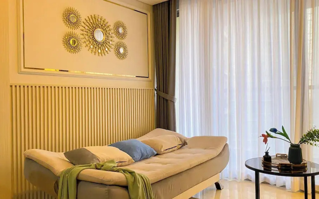 Modern And Cozy Living 1Br At Gold Coast Apartment