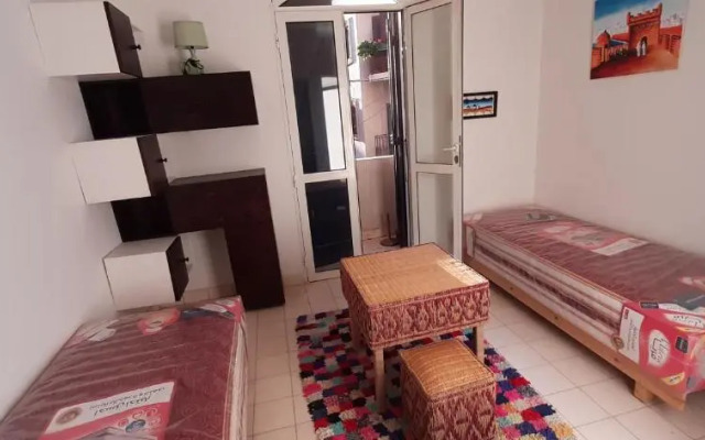 Appartement confortable à 2 minutes de la plage