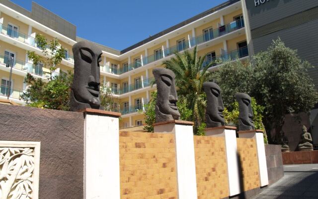 Отель la Palmera & Spa Испания, Льорет-де-Мар - 8 отзывов об отеле, цены и фото номеров - забронировать отель la Palmera & Spa онлайн вид на фасад