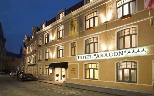 Aragon Hotel in Bruges, Belgium from 148$, photos, reviews - zenhotels.com hotel front