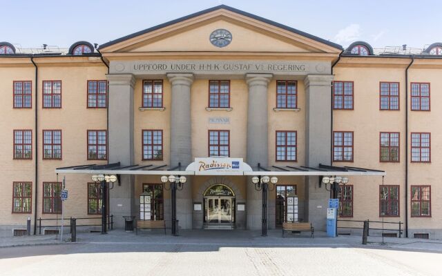 Radisson Blu Royal Park Hotel, Stockholm вид на фасад