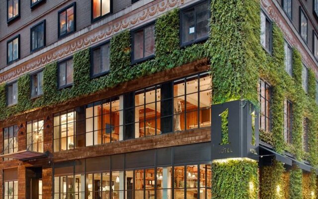 Отель 1 Hotel Central Park США, Нью-Йорк - отзывы, цены и фото номеров - забронировать отель 1 Hotel Central Park онлайн вид на фасад