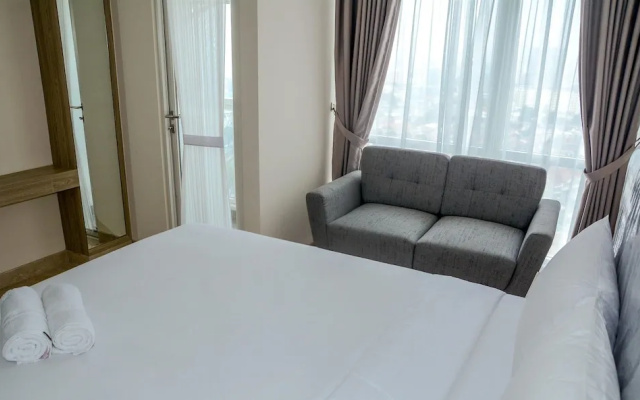 New Studio Menteng Park Apartment with City View