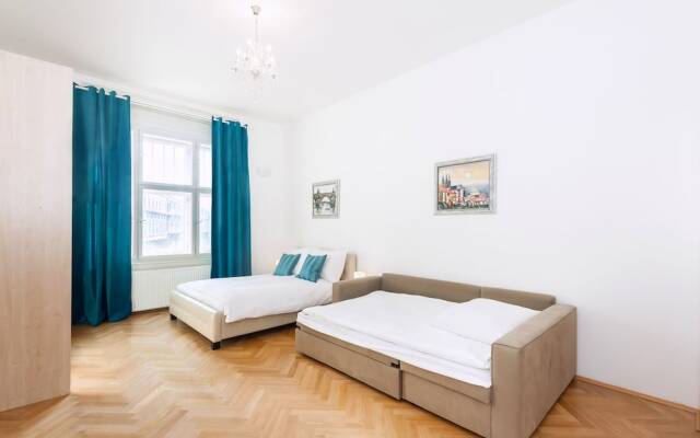 Апартаменты Slovansky Dum Boutique Apartments Прага вид на фасад