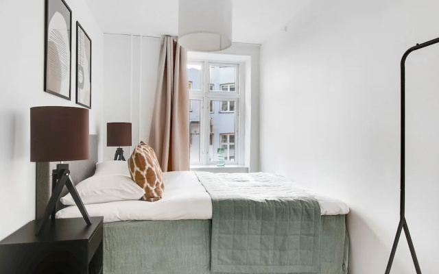 City 1- Pleasant 4-bdr Apt in Central Copenhagen
