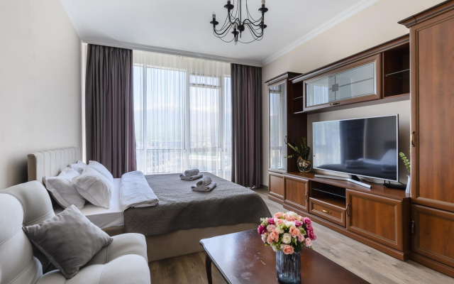 Almaty Apartments (Алматы Апартментс) на проспекте Аль-Фараби  9 блок 5Г