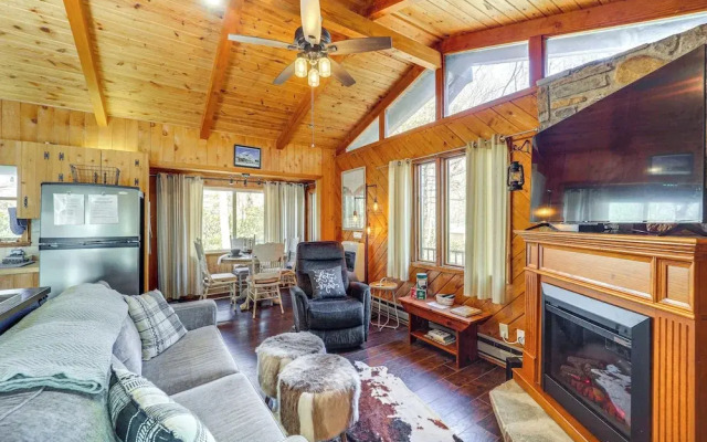 Near Lake + Trails: Rustic Newland Cabin w/ Deck!