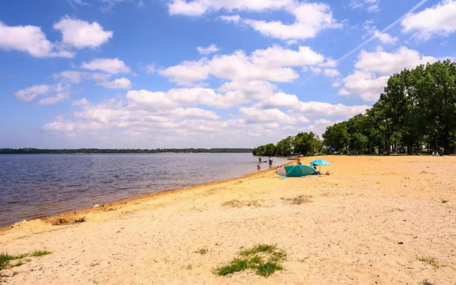 Au calme, entre lac et océan