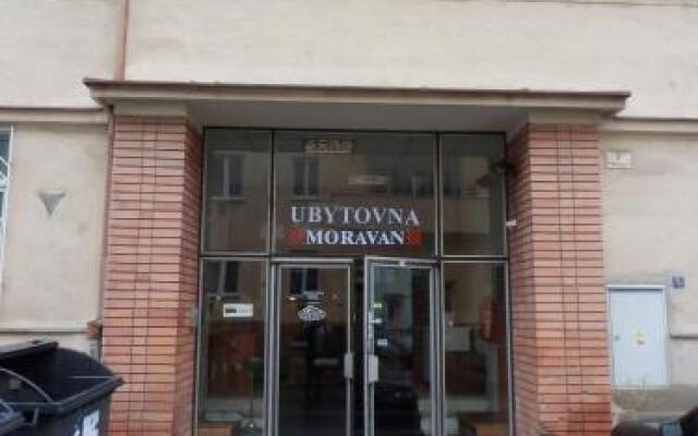 Отель Ubytovna Moravan Брно вид на фасад