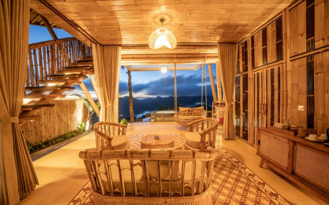 Курортный отель The Dewi Eco Bamboo Villa