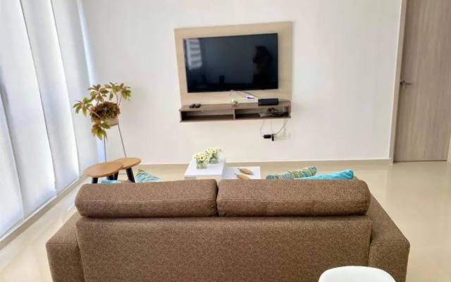 Cozy Pet Friendly Apartment In Barranquilla