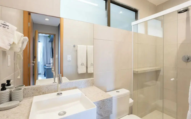 Mare Nostrum - Carneiros Beach - Ocean View - Balcony - 2 Suites - Eco Resort Condominium