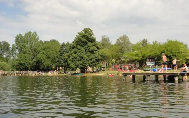 Ferienhaus mit Sauna im Ferienpark Mirow