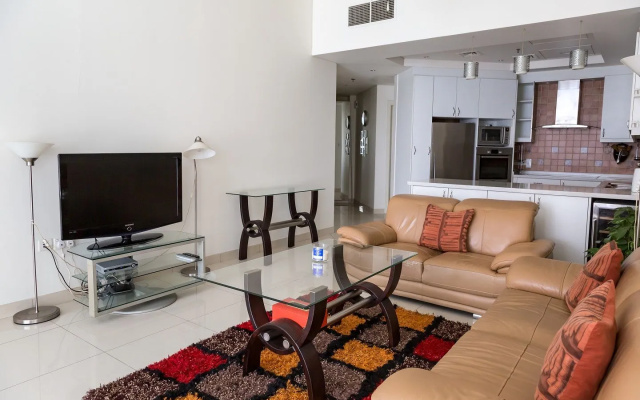 Water views from deluxe apartment in Dubai Marina
