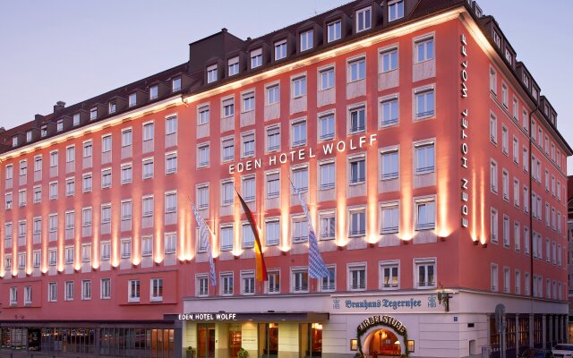 Eden Hotel Wolff вид на фасад