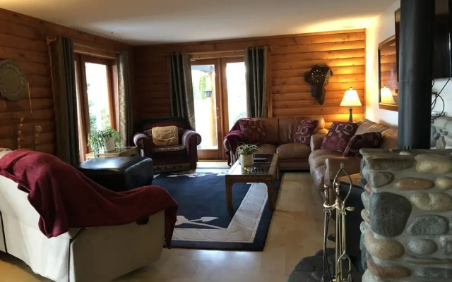 Beach Log Home