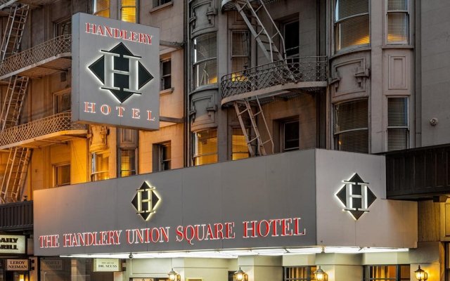 Отель Handlery Union Square Hotel США, Сан-Франциско - отзывы, цены и фото номеров - забронировать отель Handlery Union Square Hotel онлайн вид на фасад