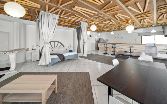 Centric Studio in Sosua Center Pool & Workspace