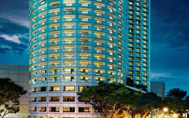 Отель Fairmont Singapore Сингапур вид на фасад