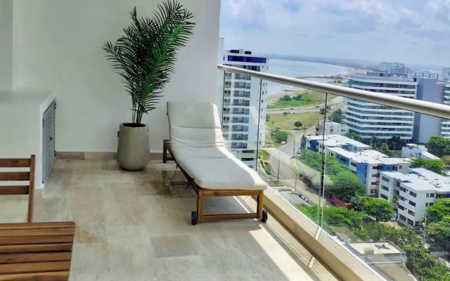 w Elegant 1BR in Crespo