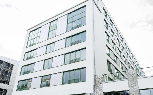 Апартаменты Biz Apartment Hammarby Sjostad Йоханнесхов вид на фасад