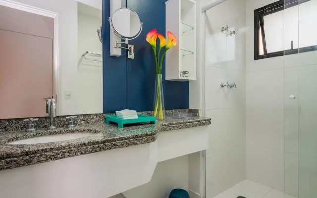 Ad404 Stylish Apartment in the Best Part of Itaim