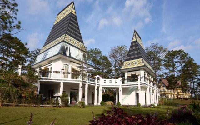 Отель Binh An Village Dalat Resort Далат вид на фасад