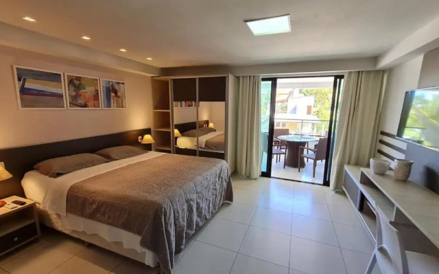 Tabatinga Residence Flat Nord Luxxor - Pé na areia