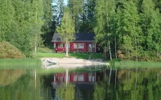 Large timber villa with splendid scenery and nature