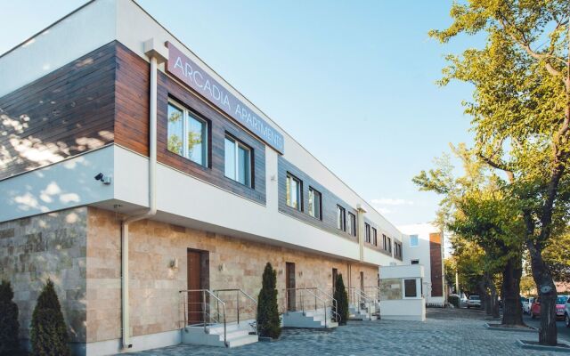 Апартаменты Sun City Arcadia Apartments вид на фасад