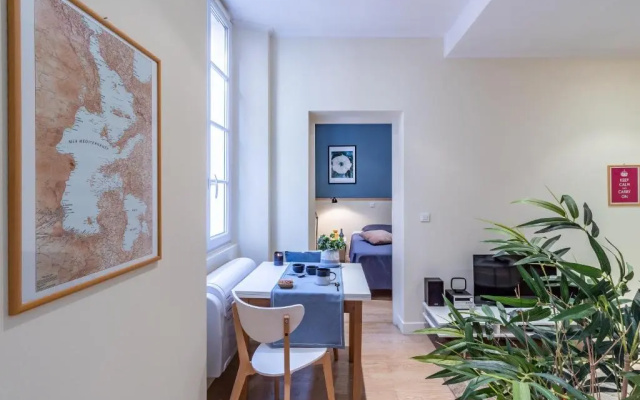 06E - Le Cool & Cosy-T2 climatisé au cœur du vieux Nice